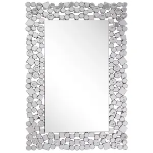 Beliani Glam Wall Mirror MERNEL Silver