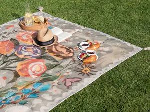 Picnic Blanket BANDOWALI 150 x 200 cm Multicolour