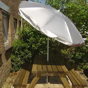 UMBRELLA HEAVEN Silverback UV Protective Garden and Beach Parasol