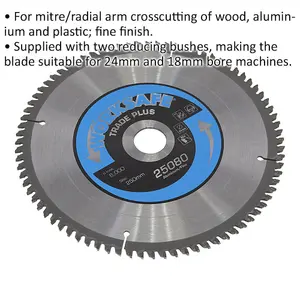 High-Performance 250mm TCT Saw Blade for Aluminium, Wood, and Plastic Cutting