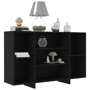 Glynna 120Cm Wide Sideboard Black