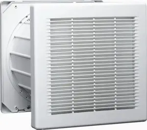 Airvent 401893 Commercial Axial Extractor Fan with Auto Backdraught Shutters 230mm / 9 Inch