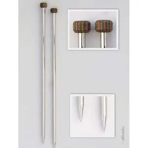 Nova Metal: Knitting Pins: Single-Ended: 35cm x 4.50mm