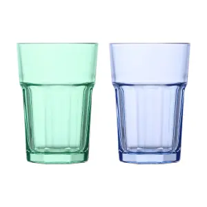 LAV - Aras Highball Glasses - 365ml - Multicolour - Pack of 6