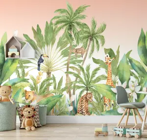 Arthouse Jungle Time Wall Mural