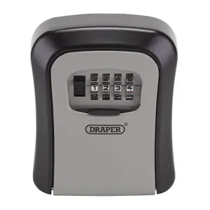 Draper Combination Lock Wall-Mounted Key Box 03387