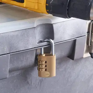 Yale Brass Combination Padlock 30mm - Y150B/30/125/1