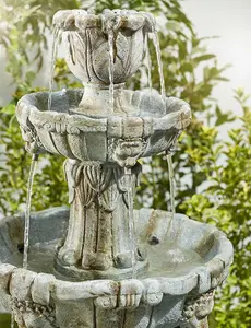 Kelkay Lioness Fountain Mains Plugin Powered Water Feature