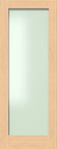 Green & Taylor Oak Shaker 1 Lite Frosted Glass Internal Door