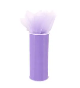 TULLE 23MX15CM - Trim: Tulle: 23m x 15cm: Lilac - Occasions -- Bulk