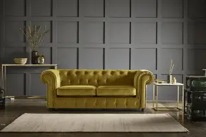 Asha 3 Seater  Deluxe Velvet Sofa