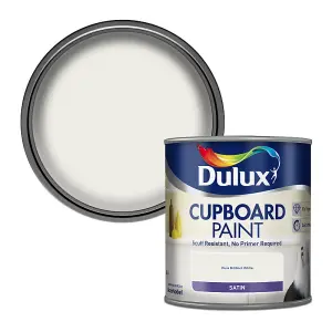 Dulux Retail Cupboard Paint Pure Brilliant White 600ml