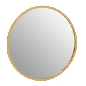 Interiors by Premier Saska Gold Finish Wall Mirror