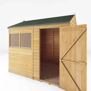 Mercia 8 x 6ft Overlap Reverse Apex Shed No