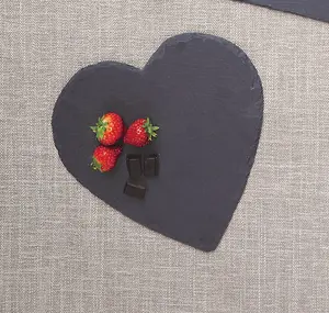 Artesa Appetiser Slate Heart Shaped Serving Platter