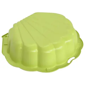 Berkfield Sandpits 2 pcs Green 77x87x21cm Plastic