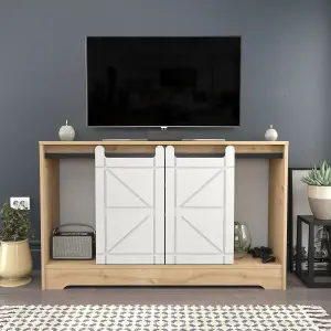 Decorotika Ahris TV Stand TV Unit for TVs up to 63 inch