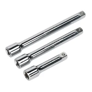 Sealey Extension Bar Set 3pc 3/8"Sq Drive S0719