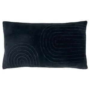 furn. Magnata Pleated Velvet Polyester Filled Cushion