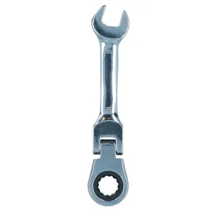 8mm Stubby Flexi Ratchet Combination Spanner Metric Wrench 72 Teeth SPN13