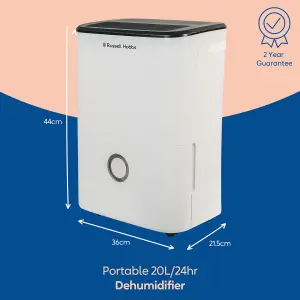 Russell Hobbs RHDH2002 20L Dehumidifier