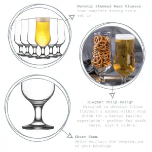 LAV - Nevakar Craft Beverage Glasses - 385ml - Pack of 6