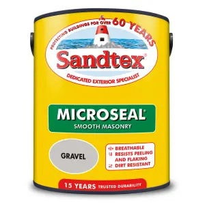 Sandtex Ultra smooth Gravel Masonry paint, 5L