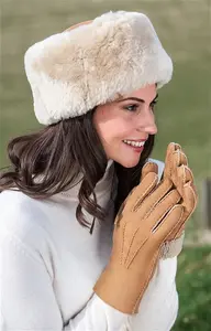 House Of Bruar Ladies Sheepskin Glove