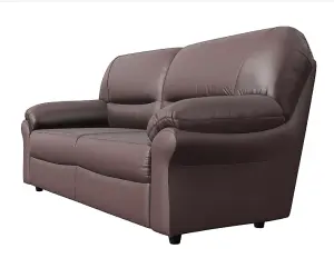 Furniture Stop - Saga 3+2 Coventry Leather Sofa Set