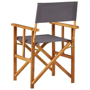 Berkfield Director's Chairs Solid Acacia Wood