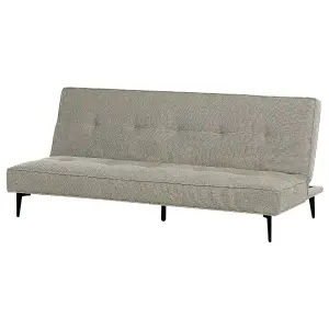 Beliani Modern Sofa Bed ESSVIK Light Green