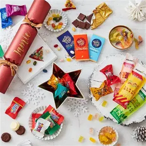 Luxury Personalised Christmas Cracker: Family Treats