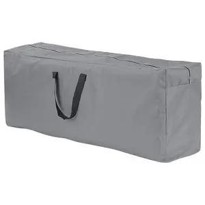 Garden Cushion Storage Bag with Carry Handles for Pillows, Seat Pads, Christmas Tree, Household Items - H51 x W116 x D39cm