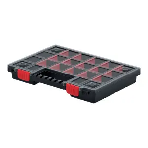 Performance Power Black Organiser with 20 compartments