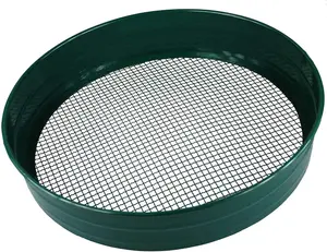 simpa Steel Garden Riddle Sieve 1/4" 6mm Mesh 70mm Deep