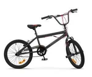 Toimsa 20" BMX Childrens Bicycle - Black - w/ Adjustable Handlebars