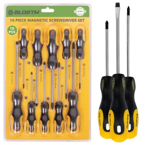 BLOSTM Magnetic Screwdriver Set 10 Piece