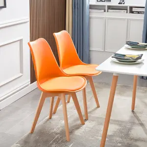 Benno 4 - Person Dining Set Orange