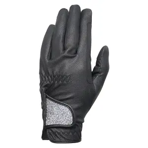 Hy5 Unisex Roka Advanced Riding Gloves Black/Silver (XS)