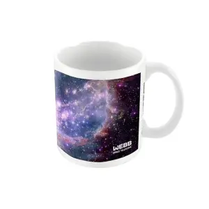 James Wellbeloved Chandra Webb Mug White/Purple (One Size)