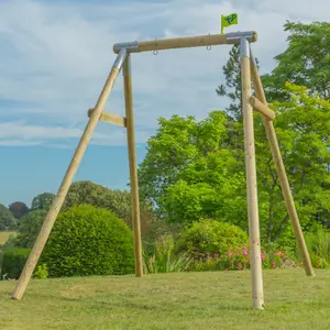 TP Knightswood Wooden Single Swing Frame - FSC certified