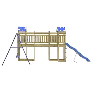 Berkfield Outdoor Playset Impregnated Wood Pine