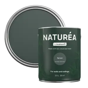 GoodHome Naturéa Spruce Velvet matt Wall paint, 2.5L