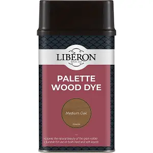 Liberon Medium Oak Palette Wood Dye 500ml 014376