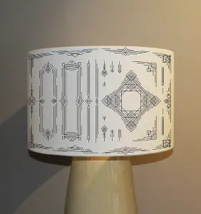 Art deco and arabic line design light (Ceiling & Lamp Shade) / 25cm x 22cm / Ceiling Shade