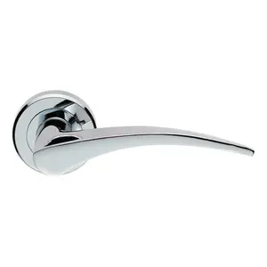 Serozzetta Latch Door Handle (Set of 2) Polished Chrome