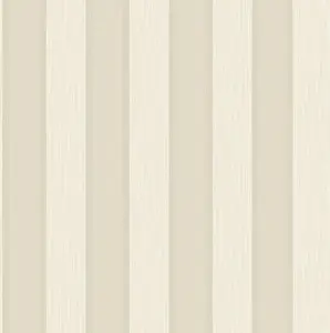 Galerie Ornamenta 2 Light Beige Classic Stripe Embossed Wallpaper