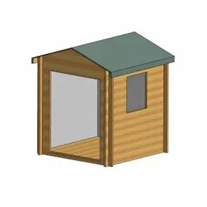 Bradley 19 mm Log Cabin 10 x 10 Feet