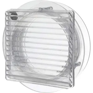 Simon Vent-A-Matic Double Glazing Static Window Fan Ventilator & Stormguard 162mm DGSJG