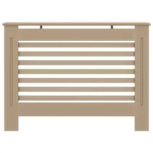 Berkfield Radiator Cover 112x19x81 cm MDF